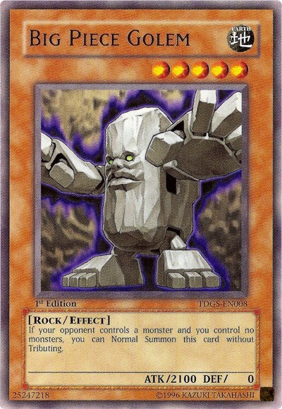 Big Piece Golem (TDGS-EN008) [The Duelist Genesis]