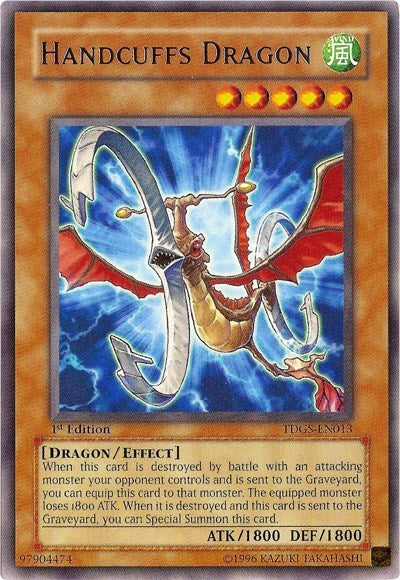 Handcuffs Dragon (TDGS-EN013) [The Duelist Genesis]