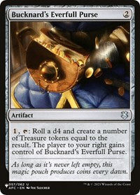 Bucknard's Everfull Purse (057/062) [The List Reprints]