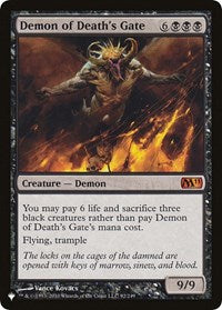 Demon of Death's Gate (92/249) [The List Reprints]