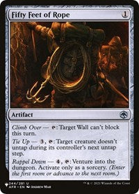 Fifty Feet of Rope (244/281) [The List Reprints]