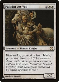 Paladin en-Vec (32/383) [The List Reprints]