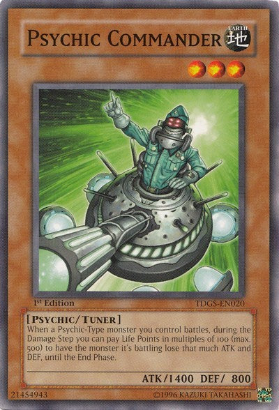 Psychic Commander (TDGS-EN020) [The Duelist Genesis]