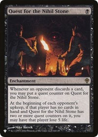 Quest for the Nihil Stone (64/145) [The List Reprints]
