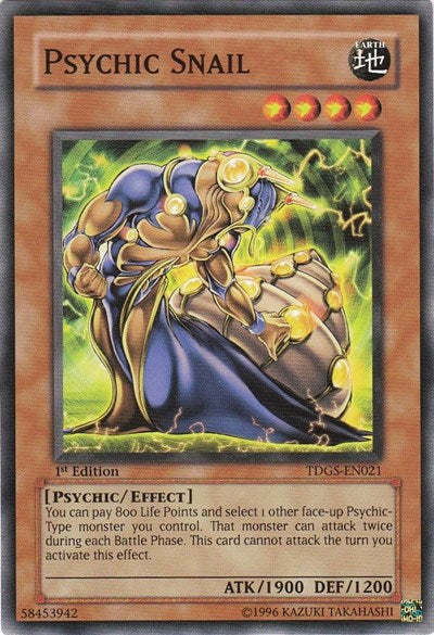 Psychic Snail (TDGS-EN021) [The Duelist Genesis]