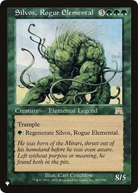 Silvos, Rogue Elemental (282/350) [The List Reprints]