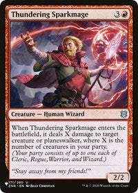 Thundering Sparkmage (171/280) [The List Reprints]