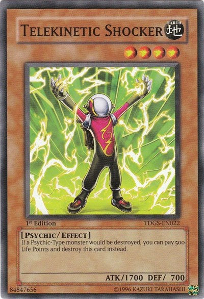 Telekinetic Shocker (TDGS-EN022) [The Duelist Genesis]