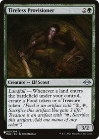 Tireless Provisioner (180/303) [The List Reprints]