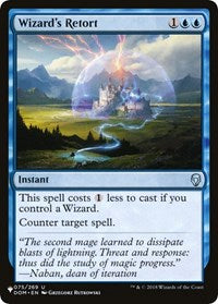 Wizard's Retort (075/269) [The List Reprints]