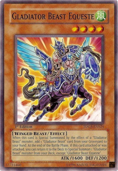 Gladiator Beast Equeste (TDGS-EN024) [The Duelist Genesis]