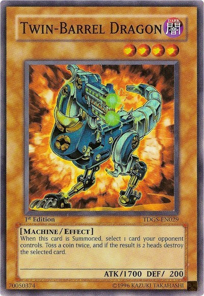 Twin-Barrel Dragon (TDGS-EN029) [The Duelist Genesis]