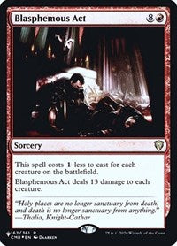 Blasphemous Act (CMR) (162) [The List Reprints]
