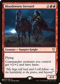 Bloodsworn Steward (22) [The List Reprints]