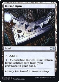 Buried Ruin (312) [The List Reprints]