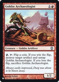 Goblin Archaeologist (63) [The List Reprints]