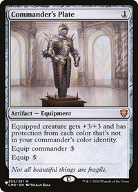 Commander's Plate (305/361) [The List Reprints]