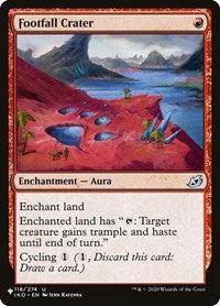 Footfall Crater (118) [The List Reprints]