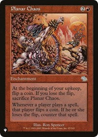 Planar Chaos (97) [The List Reprints]