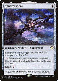 Shadowspear (236) [The List Reprints]