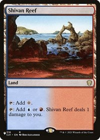 Shivan Reef (316) [The List Reprints]