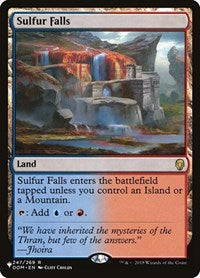 Sulfur Falls (247) [The List Reprints]