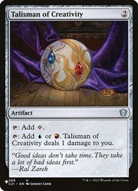 Talisman of Creativity (269) [The List Reprints]