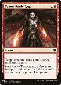 Temur Battle Rage (CMR) (417) [The List Reprints]