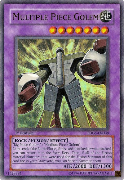 Multiple Piece Golem (TDGS-EN038) [The Duelist Genesis]