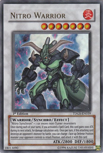 Nitro Warrior (TDGS-EN039) [The Duelist Genesis]