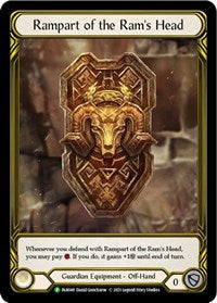 Rampart of the Ram's Head (Golden) - FAB049 (FAB049) [Flesh and Blood: Promo Cards]