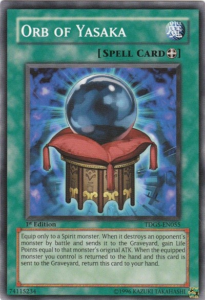 Orb of Yasaka (TDGS-EN055) [The Duelist Genesis]