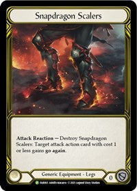 Snapdragon Scalers (Golden) - FAB065 (FAB065) [Flesh and Blood: Promo Cards]