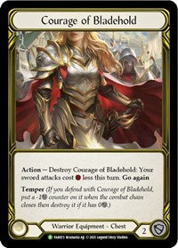 Courage of Bladehold (Golden) - FAB073 (FAB073) [Flesh and Blood: Promo Cards]