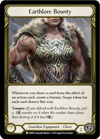 Earthlore Bounty (Golden) - FAB076 (FAB076) [Flesh and Blood: Promo Cards]