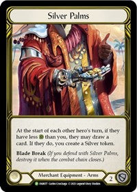 Silver Palms (Golden) - FAB077 (FAB077) [Flesh and Blood: Promo Cards]