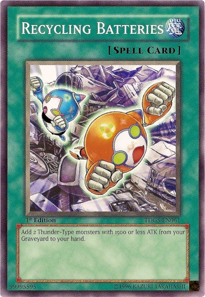 Recycling Batteries (TDGS-EN061) [The Duelist Genesis]
