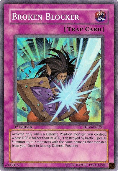Broken Blocker (TDGS-EN069) [The Duelist Genesis]