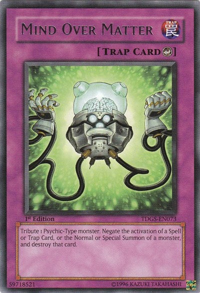 Mind Over Matter (TDGS-EN073) [The Duelist Genesis]