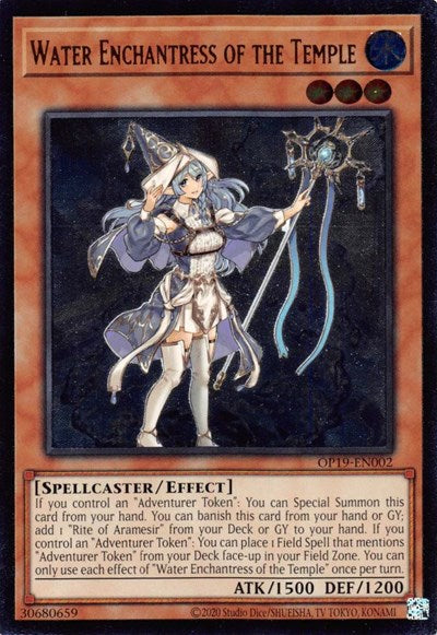 Water Enchantress of the Temple (UTR) (OP19-EN002) [OTS Tournament Pack 19]