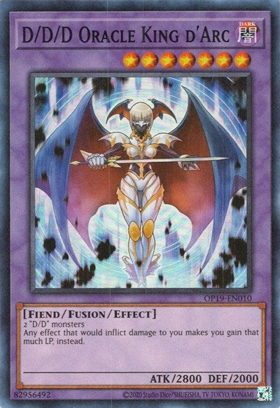 D/D/D Oracle King d'Arc (OP19-EN010) [OTS Tournament Pack 19]