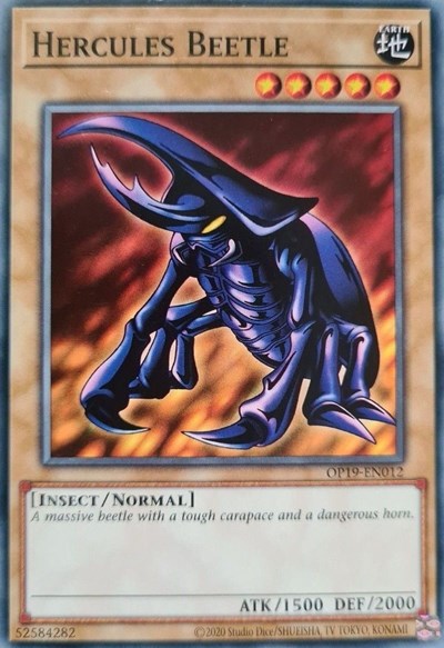 Hercules Beetle (OP19-EN012) [OTS Tournament Pack 19]