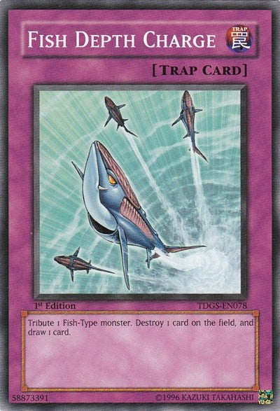 Fish Depth Charge (TDGS-EN078) [The Duelist Genesis]