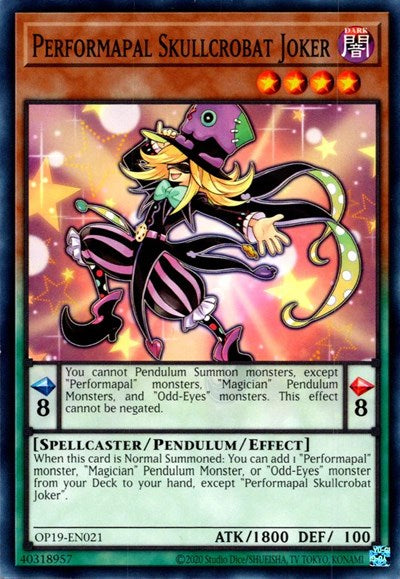 Performapal Skullcrobat Joker (OP19-EN021) [OTS Tournament Pack 19]