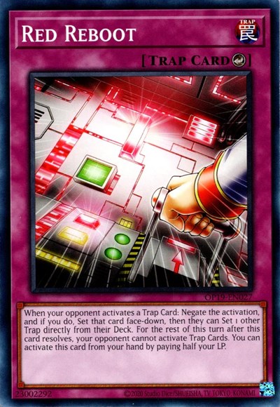 Red Reboot (OP19-EN027) [OTS Tournament Pack 19]
