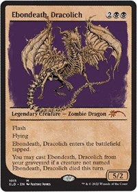 Ebondeath, Dracolich (Showcase) (1014) [Secret Lair Drop Series]