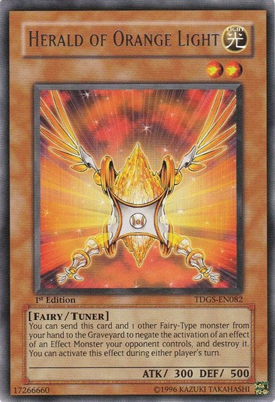 Herald of Orange Light (TDGS-EN082) [The Duelist Genesis]