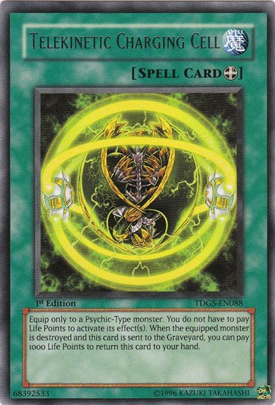Telekinetic Charging Cell (TDGS-EN088) [The Duelist Genesis]