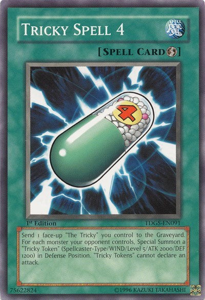 Tricky Spell 4 (TDGS-EN091) [The Duelist Genesis]