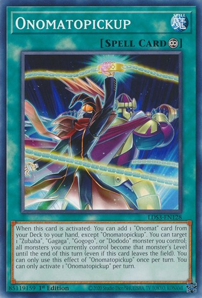 Onomatopickup (LDS3-EN128) [Legendary Duelists: Season 3]
